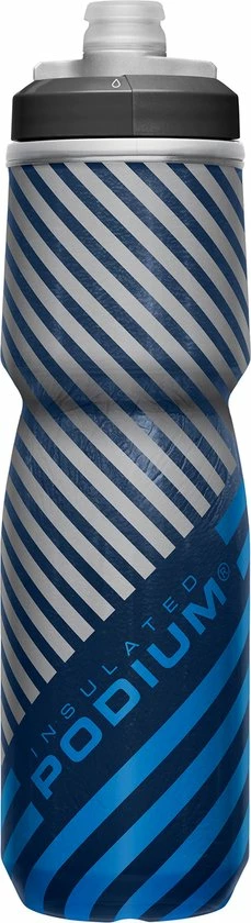 Promo ???? CamelBak Podium Chill Outdoor - 710 Ml - Blauw / Blauw (Navy Blue Stripe) ???? 5 Promo ???? CamelBak Podium Chill Outdoor - 710 Ml - Blauw / Blauw (Navy Blue Stripe) ???? - Afbeelding 3