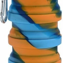 Beste Verkoop ???? All Together Drinkfles - Opvouwbare Bidon - 500ml - Silicone - Oranje Blauw ???? -bike shop 297x840 2