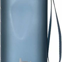 Beste deal ❤️ Waterfles 1000ml - Cloudy Blue - Sport Bidon 1L - Drinkfles Blauw / Grijs / Geel - Herodeals ????