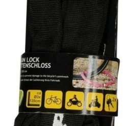 Beste Pirce ✨ Dunlop Fiets Kettingslot Zwart ????