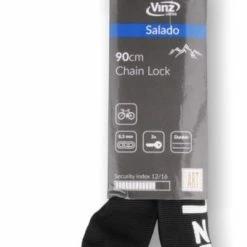 Beste Verkoop ❤️ VINZ Salado Kettingslot / Fietsslot Met Vaste Kop ART2 - 90cm ???? -bike shop 340x840