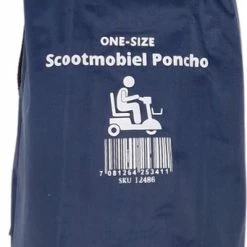 Goedkoop ???? C-Line Poncho Scootmobiel - Blauw - Reflecterend ???? -bike shop 341x840 2