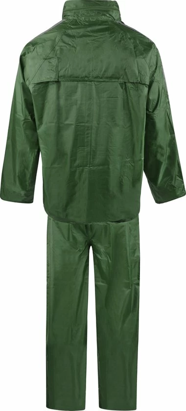 Gloednieuw ???? C-Line Regenpak Met Capuchon - Groen - Reflecterend - Nieuw Model - Kinder Maat 134/140 ???? 4 Gloednieuw ???? C-Line Regenpak Met Capuchon - Groen - Reflecterend - Nieuw Model - Kinder Maat 134/140 ???? - Afbeelding 2