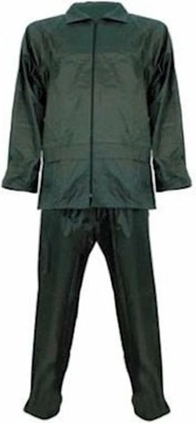 Coupon ???? Merkloos Regenpak Polyester/PVC 2-delig Groen Maat L ???? 4 Coupon ???? Merkloos Regenpak Polyester/PVC 2-delig Groen Maat L ???? - Afbeelding 2
