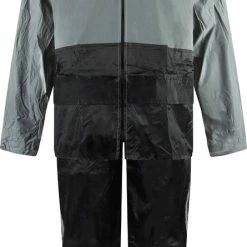 Uitgang ???? C-Line Regenpak Met Capuchon - Reflecterende Jas - Nieuw Model - Volwassen Maat L ????