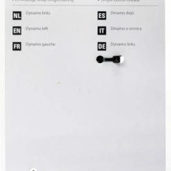 Promo ⭐ Simson Dynamo Links Met Rubberen Loopwiel - Zwart ???? -bike shop 466x840 1