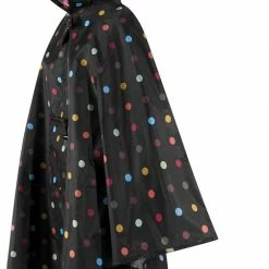 Beste Pirce ???? Reisenthel Mini Maxi Poncho RegenPoncho - Opvouwbaar - Dots Zwart ⌛