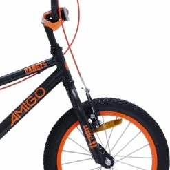 Begroting ???? Amigo Danger - BMX Fiets 16 Inch - Fietscross Voor Jongens En Meisjes - Zwart/Oranje ???? -bike shop 516x840 3