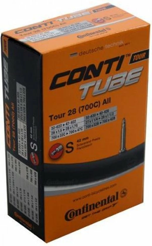 Gloednieuw ???? Continental Binnenband Tour 28 Inch (32/47-622/635) Fv 42 Mm ???? 11 Gloednieuw ???? Continental Binnenband Tour 28 Inch (32/47-622/635) Fv 42 Mm ???? - Afbeelding 9