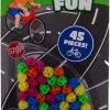 Hete verkoop ⭐ Bike Fun BikeFun Spaakkralen - Fietsversiering - 45 Stuks - Rond - Spaakversiering - Spaakkralen Kinderfiets - Gekleurde Fietskralen Voor Kinderen ???? -bike shop 520x840 2