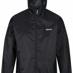 Beste Pirce ???? Regatta Pack-It II Regenjas - Maat M - Mannen - Zwart ⌛ -bike shop 540x840 2
