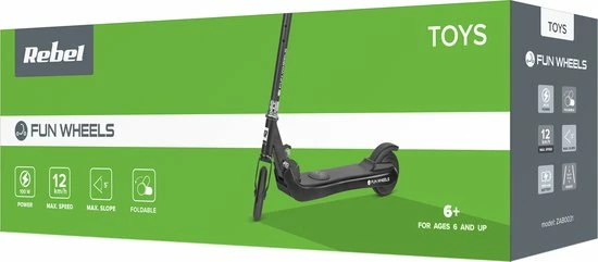 Beste deal ???? Rebel Electro Rebel ZAB0031B - Elektrische Fun Wheels Step, Kids, Turquoise ???? 10 Beste deal ???? Rebel Electro Rebel ZAB0031B - Elektrische Fun Wheels Step, Kids, Turquoise ???? - Afbeelding 8