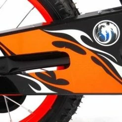 Goedkoopste ???? Volare Motorbike Kinderfiets - Jongens - 16 Inch - Oranje - 95% Afgemonteerd ???? -bike shop 550x261