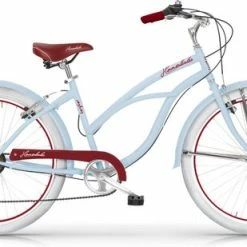 Promo ???? MBM Meisjes Fiets HONOLULU Cruiser 26 Inch Blauw ????