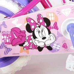 Korting ???? Kinderfiets 10 Inch Disney Minnie Cutest Ever! - Doortrapper - Roze/wit/paars ✨ 5 Korting ???? Kinderfiets 10 Inch Disney Minnie Cutest Ever! - Doortrapper - Roze/wit/paars ✨ -bike shop 550x320 3