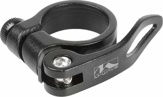 Aanbiedingen ???? M-Wave Zadelpenklem Met Snelspanner - 31.8 Mm - Zwart ???? 3 Aanbiedingen ???? M-Wave Zadelpenklem Met Snelspanner - 31.8 Mm - Zwart ????