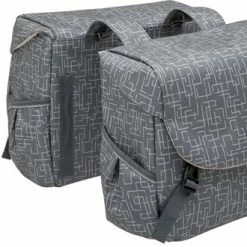 Beste Verkoop ???? New Looxs Ivy Mondi Joy Dubbele Fietstas - 38 Liter Walnoot ✔️ -bike shop 550x330 6