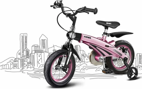 Begroting ???? Merkloos Kinderfiets Metallic Roze Met Zijwieltjes 14 Inch | Handremmen | Jongens | Meisje | Cadeau | Sinterklaas | Kerst | Verjaardag | Peuter | Kleuter | Driewieler | Gepersonaliseerd ???? 3 Begroting ???? Merkloos Kinderfiets Metallic Roze Met Zijwieltjes 14 Inch | Handremmen | Jongens | Meisje | Cadeau | Sinterklaas | Kerst | Verjaardag | Peuter | Kleuter | Driewieler | Gepersonaliseerd ????