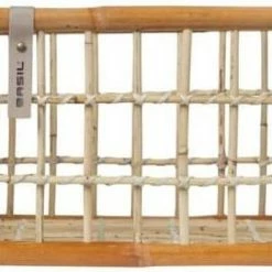 Promo ???? Basil Green Life Fietsmand L - Voor - Ecologisch Rotan - Large - Bruin - 30 Liter ???? -bike shop 550x347 2