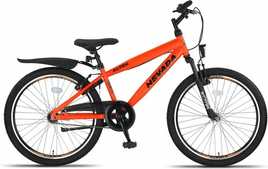 Uitgang ???? Altec Nevada Kinderfiets Jongens 24 Inch Neon Orange ???? 3 Uitgang ???? Altec Nevada Kinderfiets Jongens 24 Inch Neon Orange ????