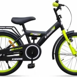 Begroting ???? Kinderfiets Kiddie Boy 18'' Black/Green ????