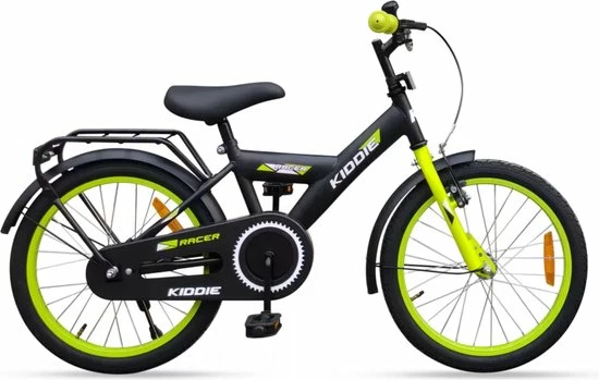 Begroting ???? Kinderfiets Kiddie Boy 18'' Black/Green ???? 3 Begroting ???? Kinderfiets Kiddie Boy 18'' Black/Green ????