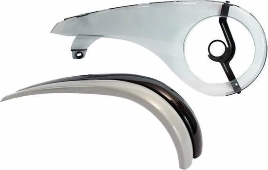 Promo ✨ De Woerd Kettingscherm Axa Scope 2 46-48T - Lichtgrijs Met Zwarte Rand (winkelverpakking) ???? 10 Promo ✨ De Woerd Kettingscherm Axa Scope 2 46-48T - Lichtgrijs Met Zwarte Rand (winkelverpakking) ???? - Afbeelding 8