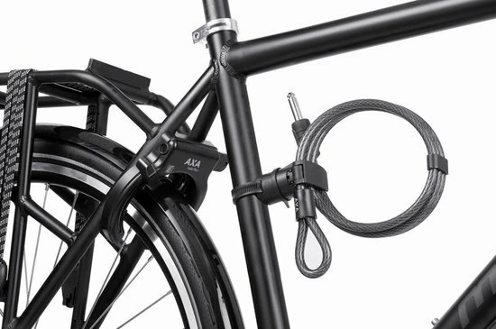 Hete verkoop ???? Axa RLE 150 Kabelslot - 150 Cm - Zwart ???? 7 Hete verkoop ???? Axa RLE 150 Kabelslot - 150 Cm - Zwart ???? - Afbeelding 5