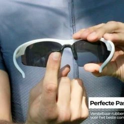 Coupon ✔️ BBB Cycling Impress Fietsbril - Wielrenbril Met 3 Lenzen - Lichtgewicht Racefiets Bril - Mat Wit - BSG-58 ???? -bike shop 550x366 117