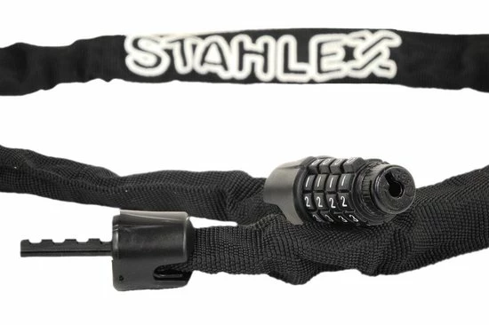 Coupon ✔️ Stahlex 4mm / 100cm Kettingslot Schlechts 360g Ketting Met Cijferslot Het Eerste Echte Fietsslot Voor Uw Kind Zwart ✨ 4 Coupon ✔️ Stahlex 4mm / 100cm Kettingslot Schlechts 360g Ketting Met Cijferslot Het Eerste Echte Fietsslot Voor Uw Kind Zwart ✨ - Afbeelding 2