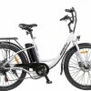 Uitgang ???? Myatu E-bike 26 Inch City Pedelec Voor Dames En Heren, Elektrische Fiets Met 12,5Ah Accu, 6 Versnellingen Shimano, Derailleur Versnellingen, Achter Motor 250 W-Wit ???? -bike shop 550x366 138