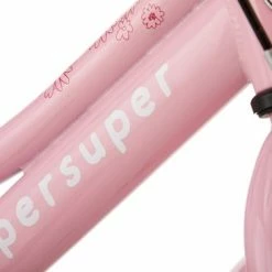 Korting ???? Supersuper Cooper - Kinderfiets - Meisjesfiets - 12 Inch - Roze ???? -bike shop 550x366 191