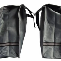 Hete verkoop ???? Discountershop Dubbele Fietstas Waterdicht Met Reflecterende Strepen Voor Extra Veiligheid- Fietstas Grijs ✨ -bike shop 550x366 30