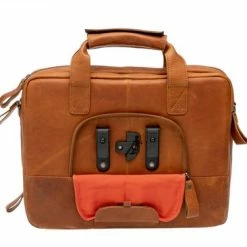 Goedkoop ???? New Looxs Cali Leren Laptop Fietstas – 17 Liter - Cognac ???? -bike shop 550x366 71
