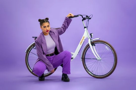 Korting ???? Crown Rio Damesfiets 28 Inch 53cm Gray ???? 13 Korting ???? Crown Rio Damesfiets 28 Inch 53cm Gray ???? - Afbeelding 11