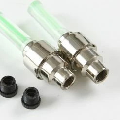 Gloednieuw ???? MoetIkHebben Fietsventiel LED Verlichting - 2 X Groen - Ventiel Verlichting Fiets - Fietsventielverlichting Set LED ????
