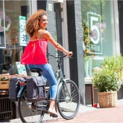 Begroting ???? New Looxs Selo Alba Dubbele Fietstas - 34 Liter - Brons ???? -bike shop 550x367 42