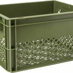 Promo ???? Fastrider Fietskrat Medium - Army Groen - 22L ⌛