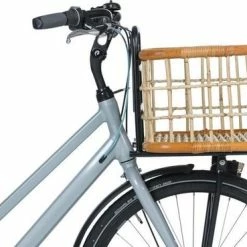 Promo ???? Basil Green Life Fietsmand L - Voor - Ecologisch Rotan - Large - Bruin - 30 Liter ???? -bike shop 550x369 7