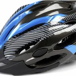 Uitgang ???? Mirage Allround Fietshelm - Maat L/XL (58 T/m 62 CM) - Zwart / Blauw ????