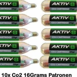 Top 10 ???? Aktiv8 Aktiv-8 Co2 Patronen 16 Grams Met Draad - 10x Co2 Patronen ????