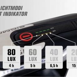 Flash-uitverkoop ???? Sigma Aura 80 USB + Nugget Ll USB Fietsverlichtingsset - 80 Lux ???? -bike shop 550x383 2