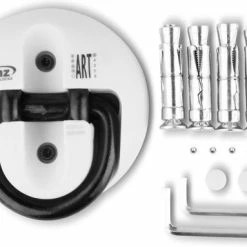 Korting ???? VINZ Everest Muuranker ART 4 / Wandanker / Vloeranker / Wandhaak / Muurhaak / Muurbeugel - Wit ???? -bike shop 550x383 3