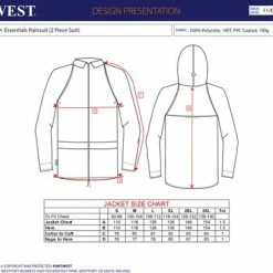 Nieuw ???? Portwest Regenpak 2 Delig Donker Blauw Maat XL ???? -bike shop 550x387 2