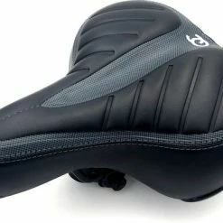 Kopen ???? FlinQ Fietszadel - Unisex Gelzadel - Zwart - 26 X 23 Cm ????