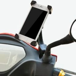 Goedkoopste ⭐ Poqlo? Telefoonhouder Motorfiets - Voor Op De Brommer - Scooter Telefoonhouder ???? -bike shop 550x391 4
