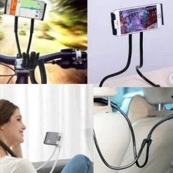 Top 10 ???? A.K.A. Telefoon Nekhouder - Telefoon Autohouder - Telefoon Fietshouder - Selfiestick - Smarthphone Houder - Lazy Arm - Nek Houder ????
