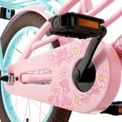 Gloednieuw ???? Supersuper Lola - Kinderfiets - Meisjesfiets - 20 Inch - Roze/Turquoise ???? -bike shop 550x392 1