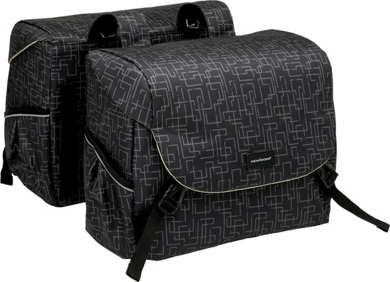 Korting ???? New Looxs Ivy Mondi Joy Dubbele Fietstas - 38 Liter Grijs ???? 10 Korting ???? New Looxs Ivy Mondi Joy Dubbele Fietstas - 38 Liter Grijs ???? - Afbeelding 8