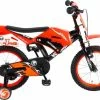 Goedkoopste ???? Volare Motorbike Kinderfiets - Jongens - 16 Inch - Oranje - 95% Afgemonteerd ???? -bike shop 550x399 1